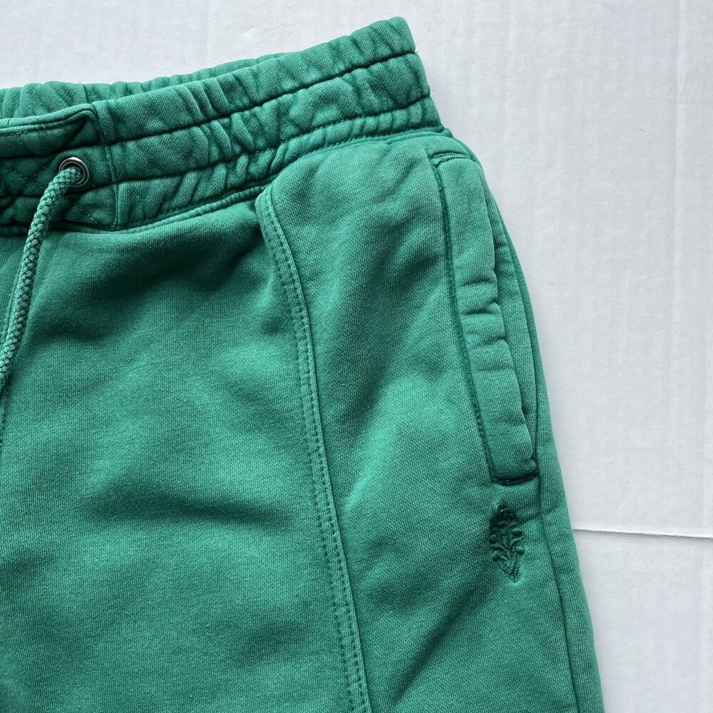 FP Movement Free People Sweatpants Green M Relaxed Barrel Leg Pleated Joggers - Picture 6 of 14